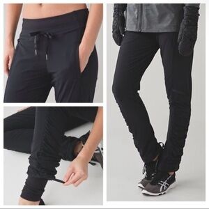 Lululemon Runderful Pants Leggings Lined Two Layer Rulu Joggers